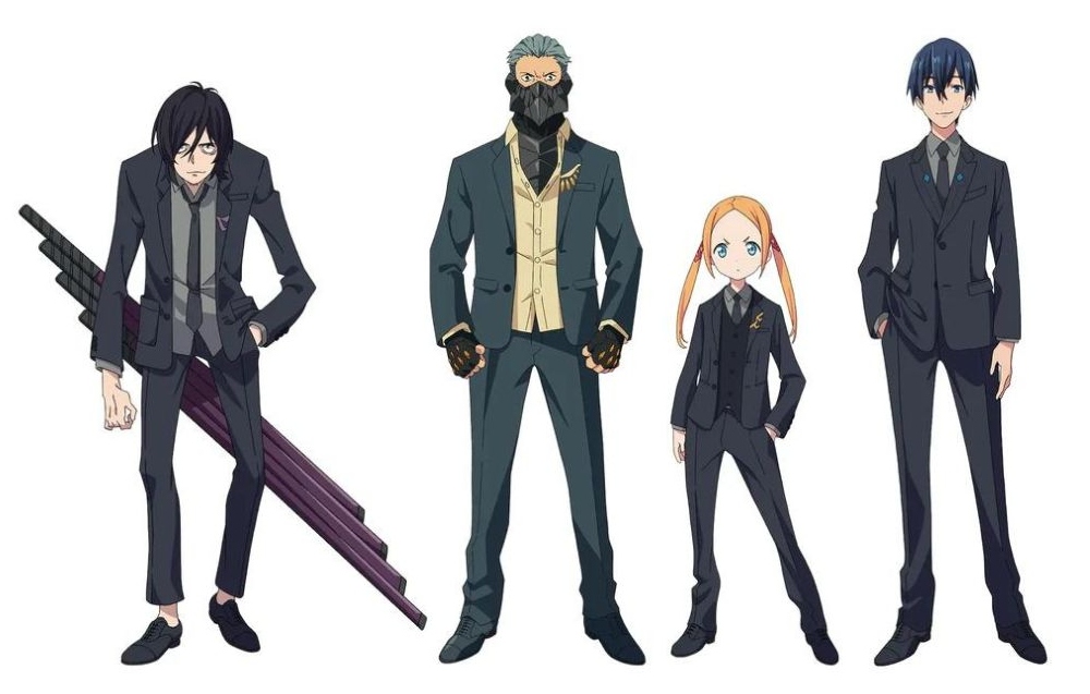 Gridman Universe Cast Gridman Universe Cast